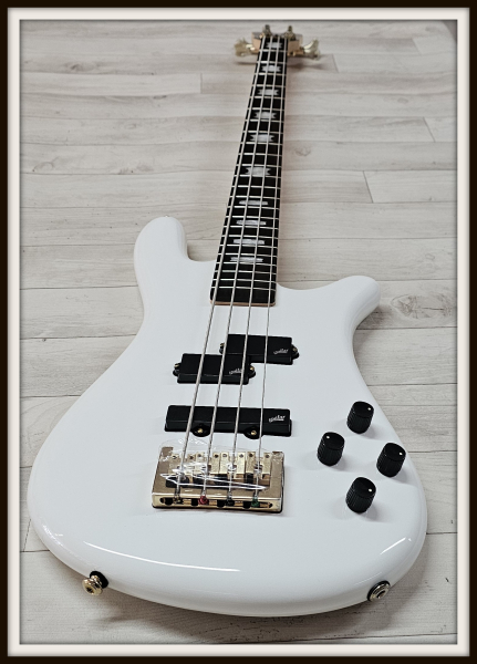 Spector Icon NS-2 Bolt-On, White Gloss